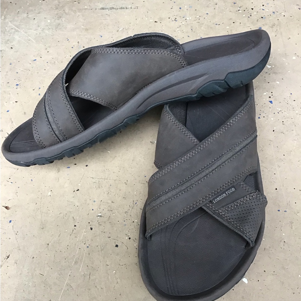 LONDON FOG LFM-Liverpool Slide Sandals, Style No. CG1390 - Picture 5 of 7